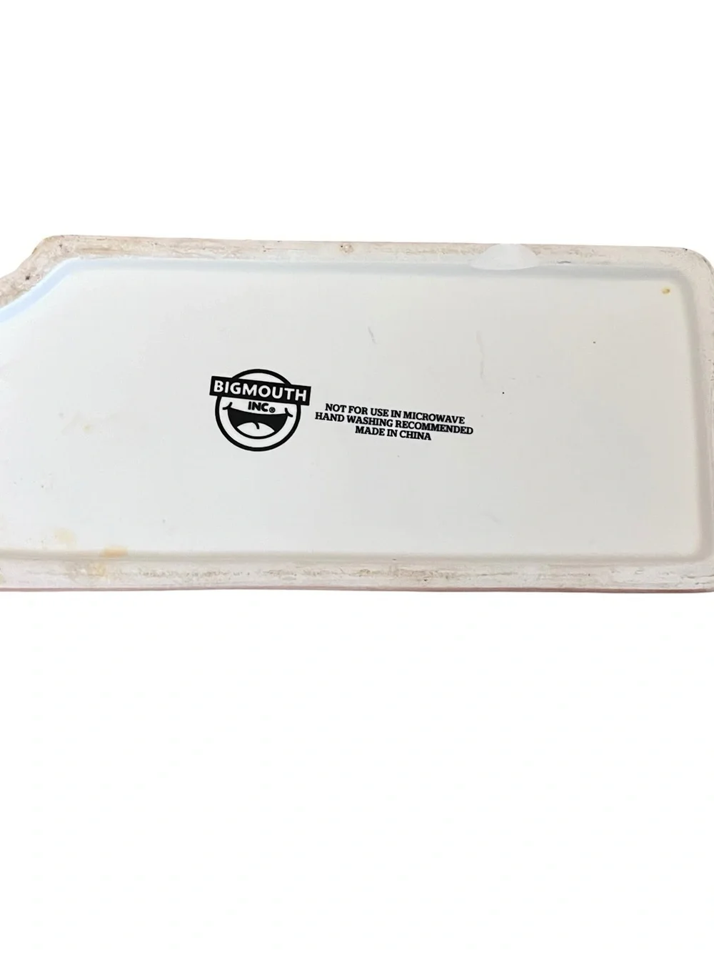 BIGMOUTH  Inc. Novely Salted Butter Ceramic Two-Piece Dish 7.5